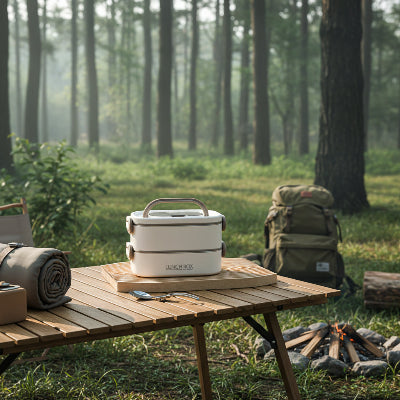 Lunch box Isotherme adulte beige