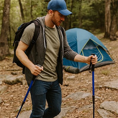 Bâton de randonnée pour excursion 