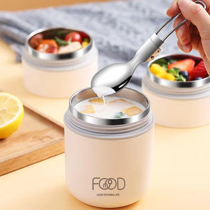 Boite repas isotherme thermobento avec  cuillere