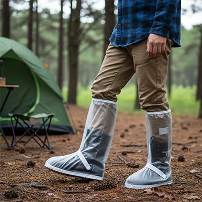 Couvre chaussure​ pour le camping