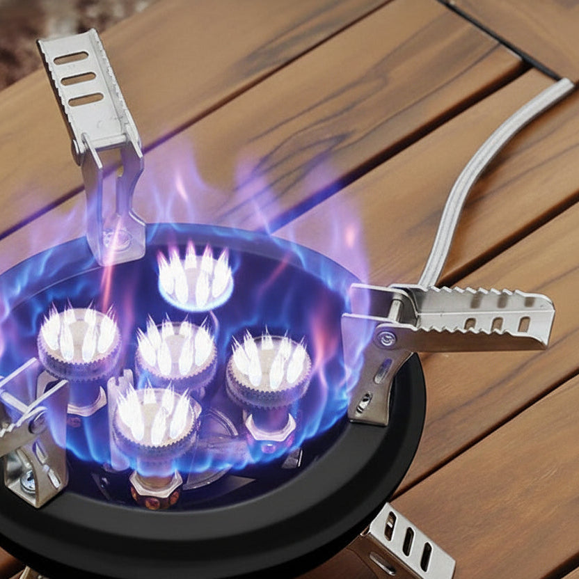 Description du réchaud a gaz de camping