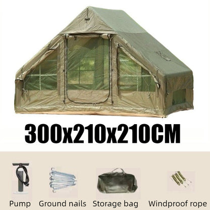 Dimension tente camping gonflable