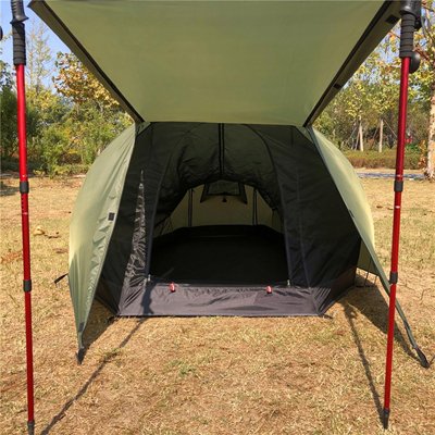 entrée-Tente bivouac 