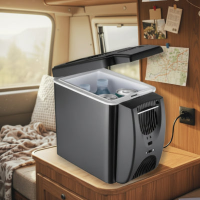 Glacière électrique 8L dans camping car
