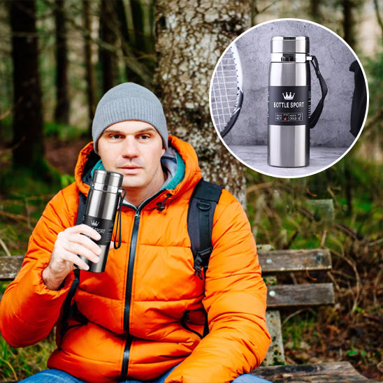 gourde isotherme 1L pour-une-bonne-randonnee