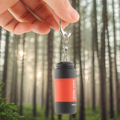 Lampe de poche rechargeable rouge toute petite