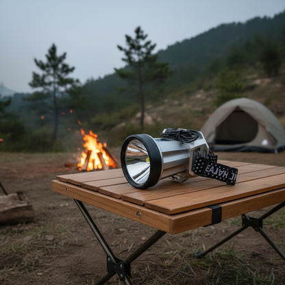 Lampe frontale rechargeable avec port USB
