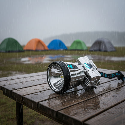 Lampe frontale résistant à l'eau