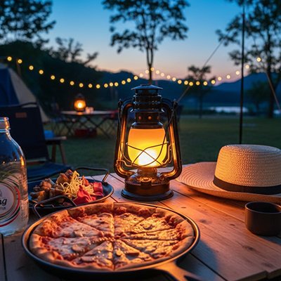 Lampe pour camping 
