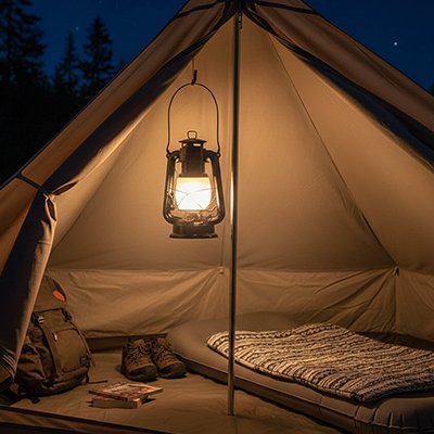 Lampe pour camping 