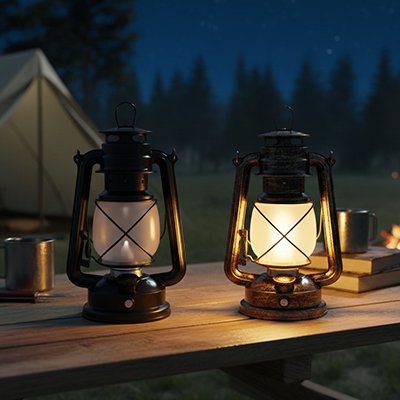 Lampe pour camping 