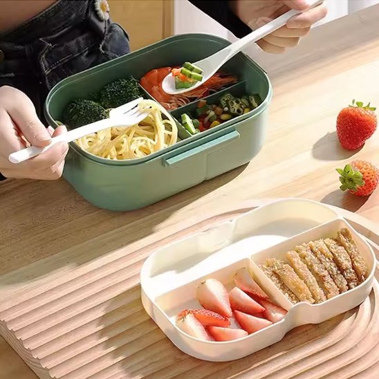 lunch box etancheite et isotherme avec ses compartiments