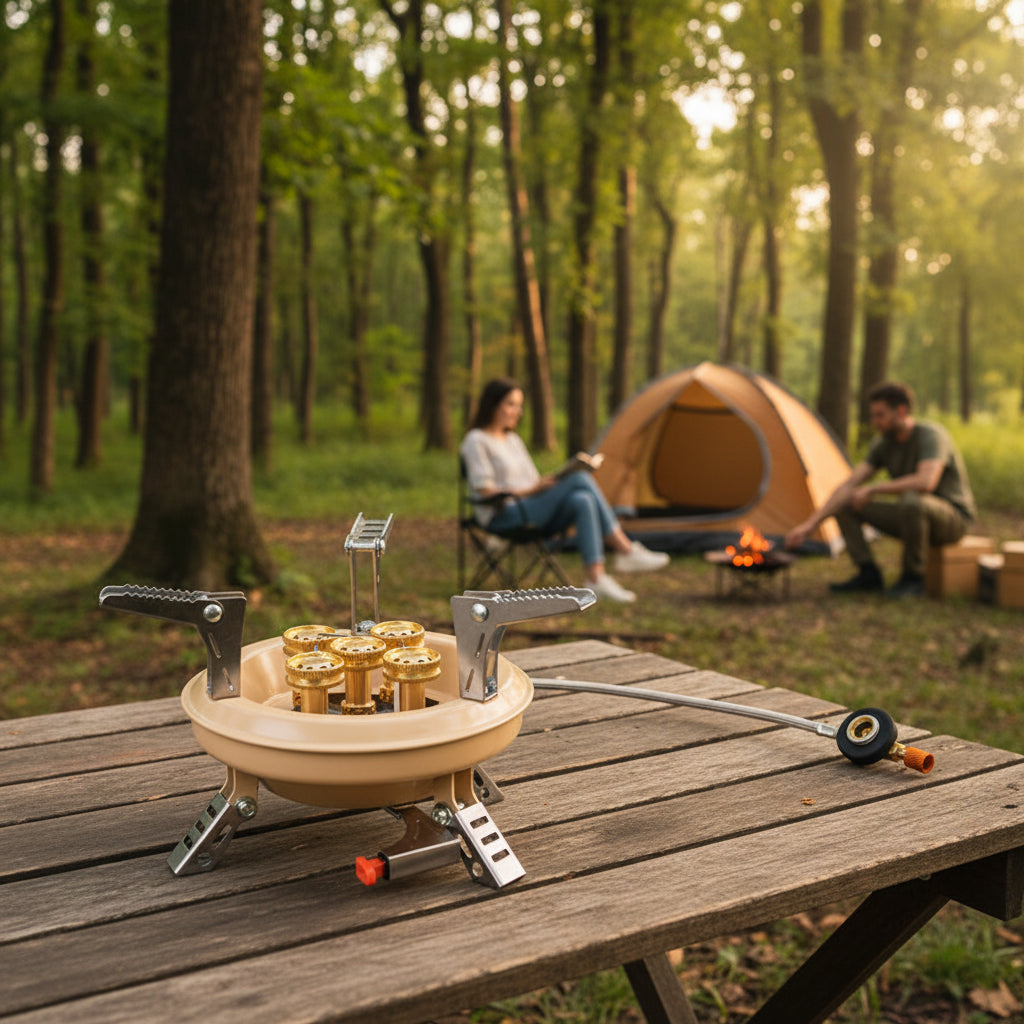 Présentation réchaud a gaz de camping