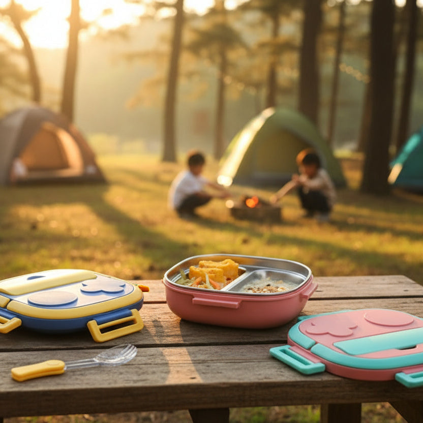 presentation Lunch box enfant a compartiments etanches