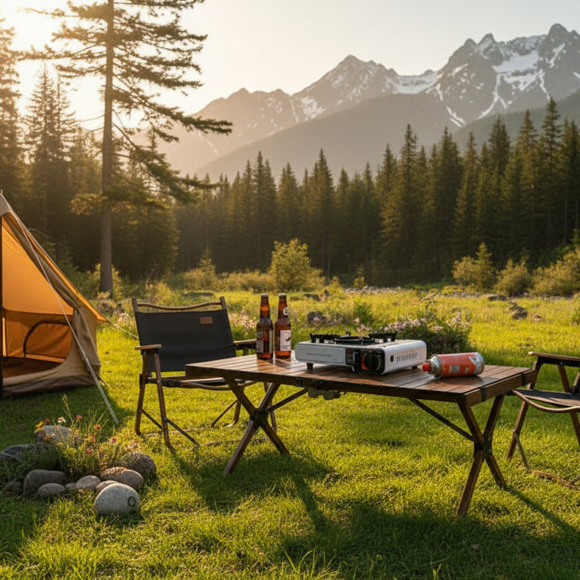 Réchaud a gaz de camping