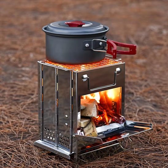 Réchaud aux bois médiun pour votre repas