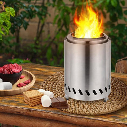 Réchaud portable pour une collation 