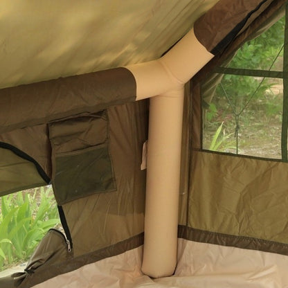 soutiens intérieur tente camping gonflable