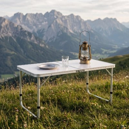 Table de Camping en pleine nature
