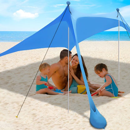 Tente de plage pour la famille